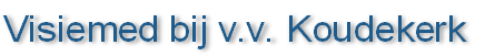 Visiemed bij v.v. Koudekerk